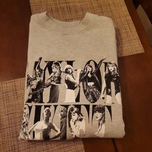Taylor Swift The Eras Tour Gray Crewneck